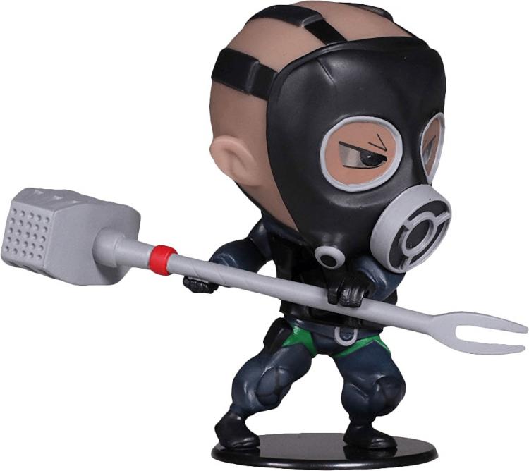 Rainbow Six - Sledge Action Figure Statua Da Collezione Chibi Ubisoft Gioco Ps4