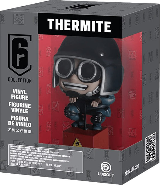 Rainbow Six Thermite Action Figure Statua Da Collezione Chibi Ubisoft Gioco Ps4