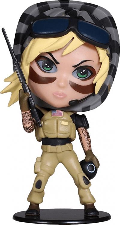 Rainbow Six -Valkyrie Action Figure Statua Da Collezione Chibi Ubisoft Gioco Ps4