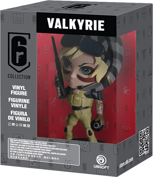 Rainbow Six -Valkyrie Action Figure Statua Da Collezione Chibi Ubisoft Gioco Ps4