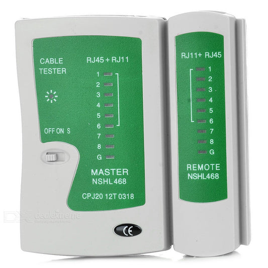 Tester Cavo Di Rete Lan Telefonico Rj45 / Rj11 / Rj12 Network Ethernet