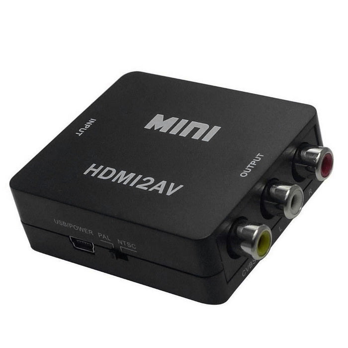 ADATTATORE CONVERTITORE VIDEO da HDMI a AV RCA INTERFACCIA HDMI2AV TV DVD
