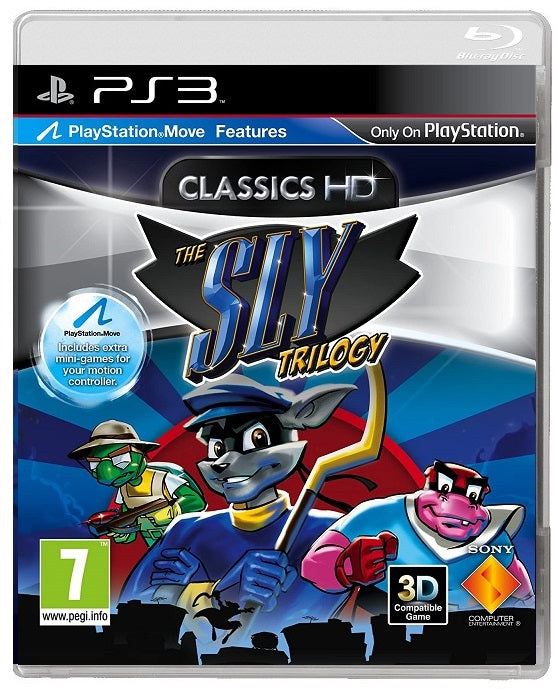 Sly Trilogy Move Compatible Ps3 Videogioco Italiano Play Station 3 Trilogia Ita