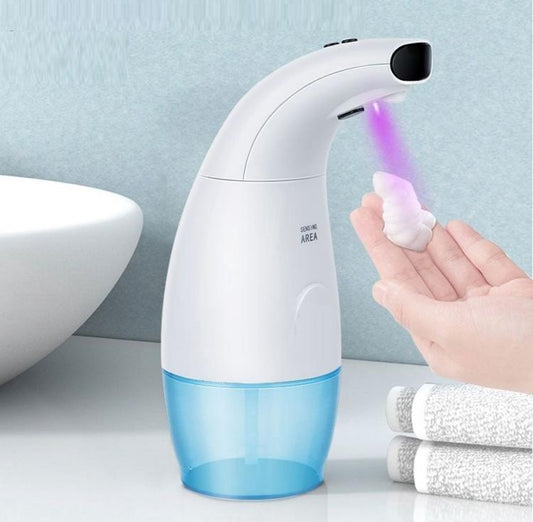 Dispenser Automatico Gel Schiuma Sapone Disinfettante Tavolo Sensore Erogatore