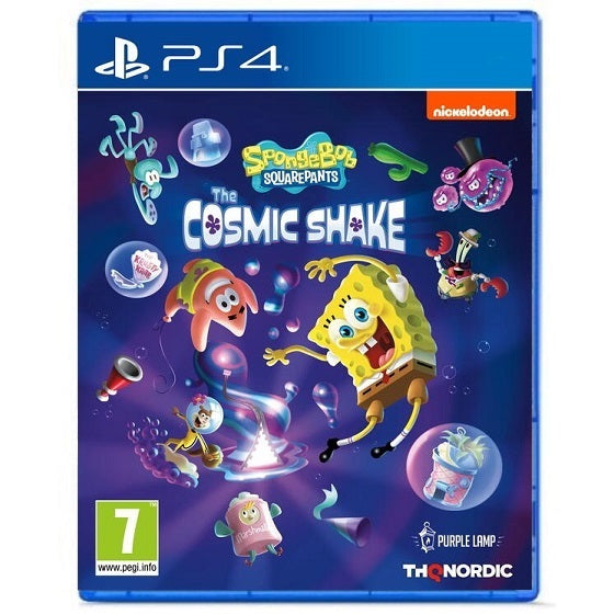 Spongebob Squarepants The Cosmic Shake Ps4 Gioco Italiano Playstation 4 Nuovo