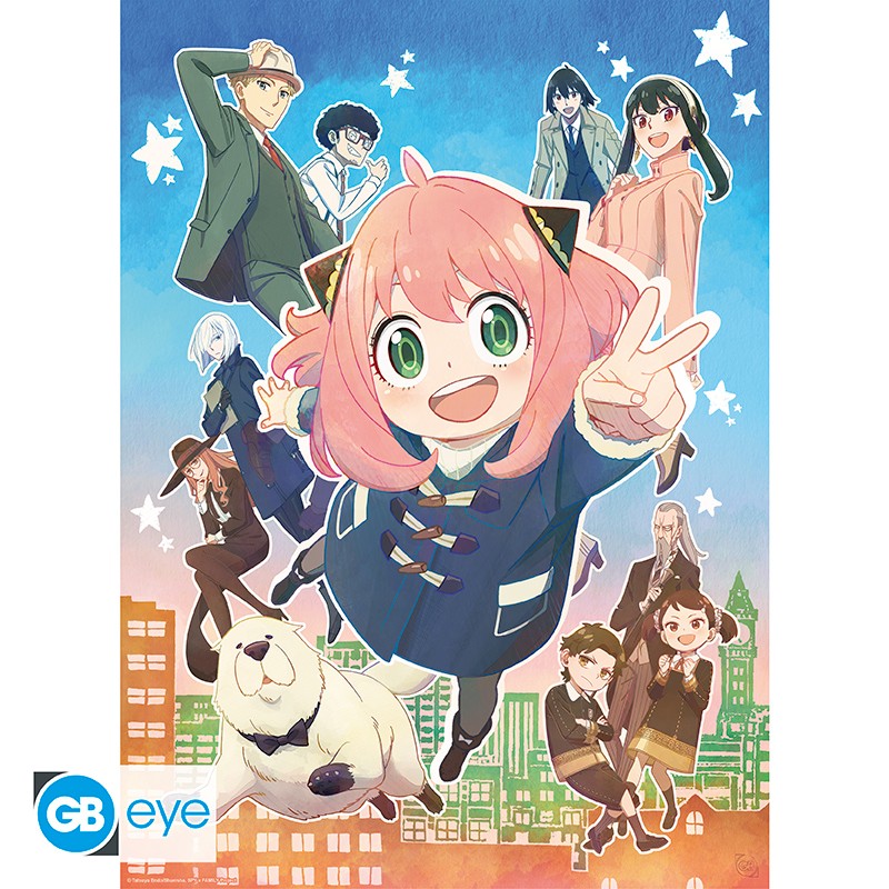 Abystyle (SPY X FAMILY) Set 2 Chibi Poster: "A Double Family" (52x38) Gb Eye