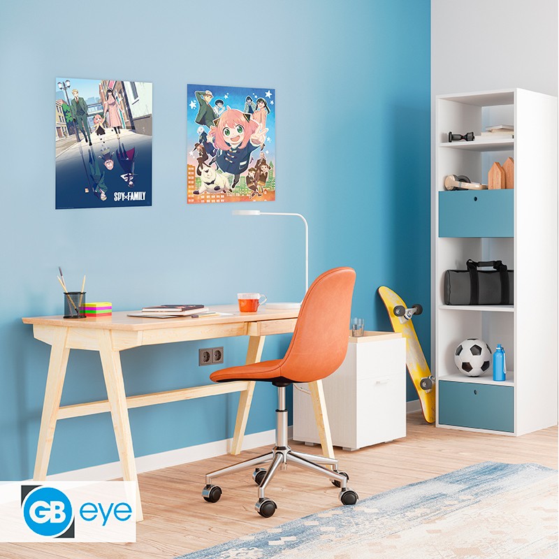 Abystyle (SPY X FAMILY) Set 2 Chibi Poster: "A Double Family" (52x38) Gb Eye