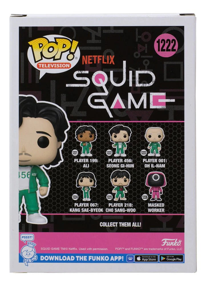Funko Pop ! Television Squid Game - (1222) Player 456 Seong Gi-Hun Figure 9Cm