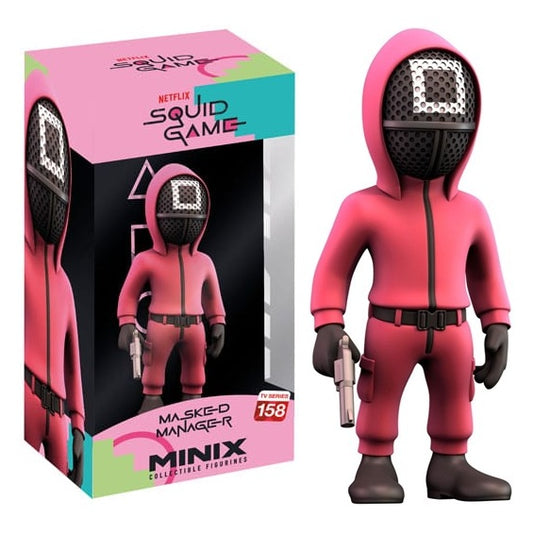 Minix - Netflix Squid Game (158) Masked Manager Figure Pvc 12Cm Film Statuetta