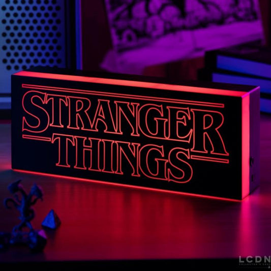 Paladone Lampada Ufficiale Stranger Things Logo Light Pulsing 30Cm Wide Led