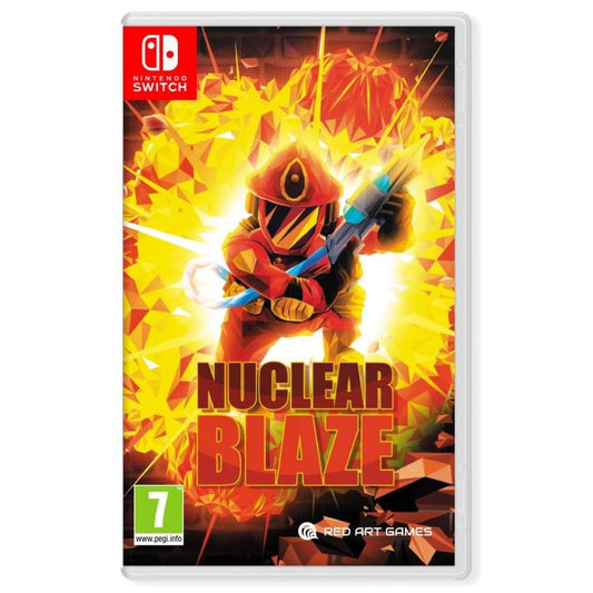 Nuclear Blaze Nintendo Switch Retro Game Pompieri (Include Portachiavi)