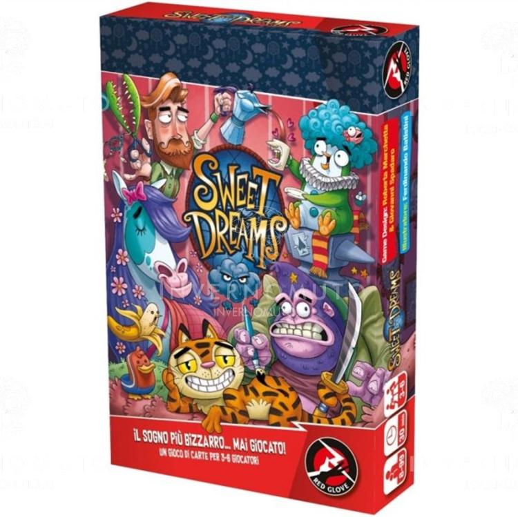 Sweet Dreams Gioco Da Tavolo Mangiasogni (7+) Party Game Red Glove Gioco Carte