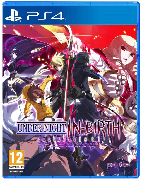 Under Night In-Birth Exe:Late Ps4 Videogioco Play Station 4 Nuovo Gioco