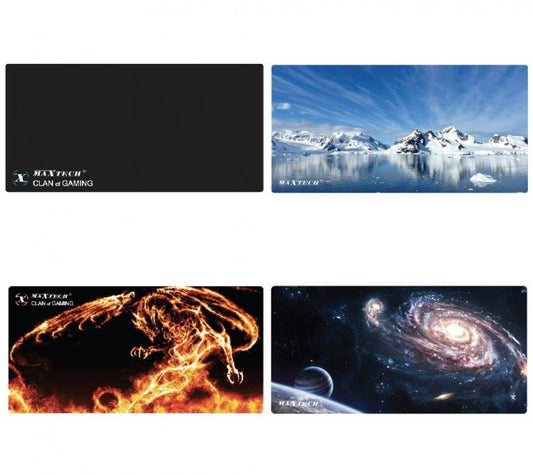 Maxtech Tappetino Grande Mouse Pad Tastiera Pc Gaming Mousepad Gigante Xxl Gioco