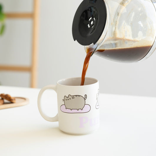 Pusheen - Tazza Purrito Colazione In Ceramica 350Ml Mug Gadget Idea Regalo Gatto