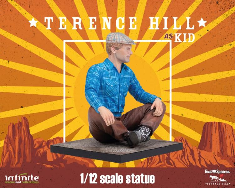 Infinite - Terence Hill: As Kid Figure Pvc Scala 1:12 Statuetta Saga Bud Spencer