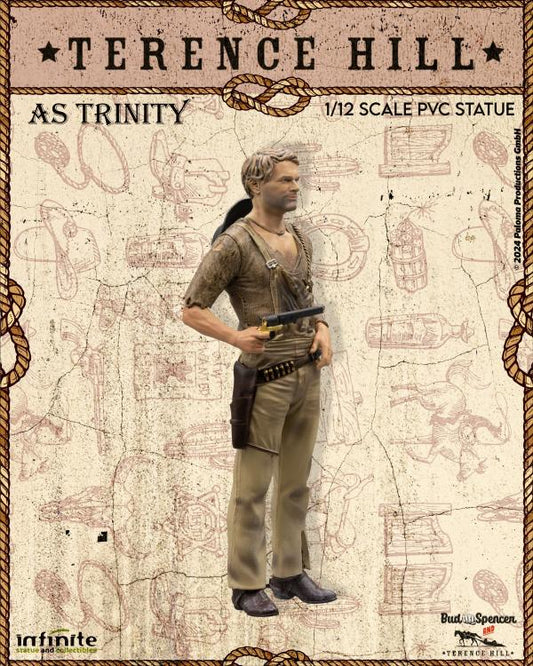 Infinite - Terence Hill "As Trinity" 1/12 Statue Figure Statuetta Figura 16Cm