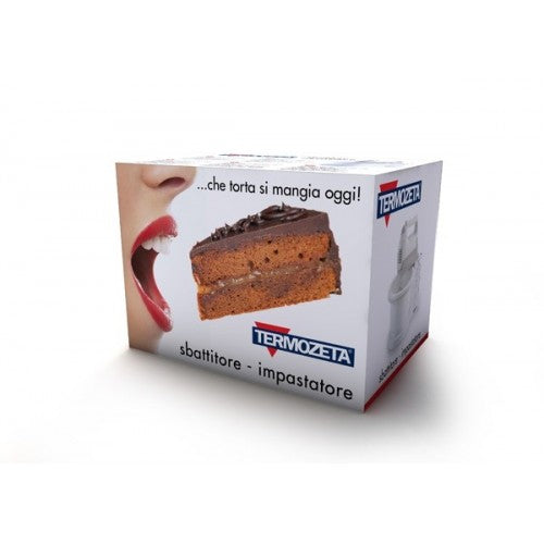 Termozeta Impastatore Sbattitore 200 W 5 Velocità 2,6L Con Ciotola Bianco 76001A
