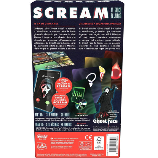 Funko Games - Scream the Game Gioco da tavolo Cooperativo Versione italiana