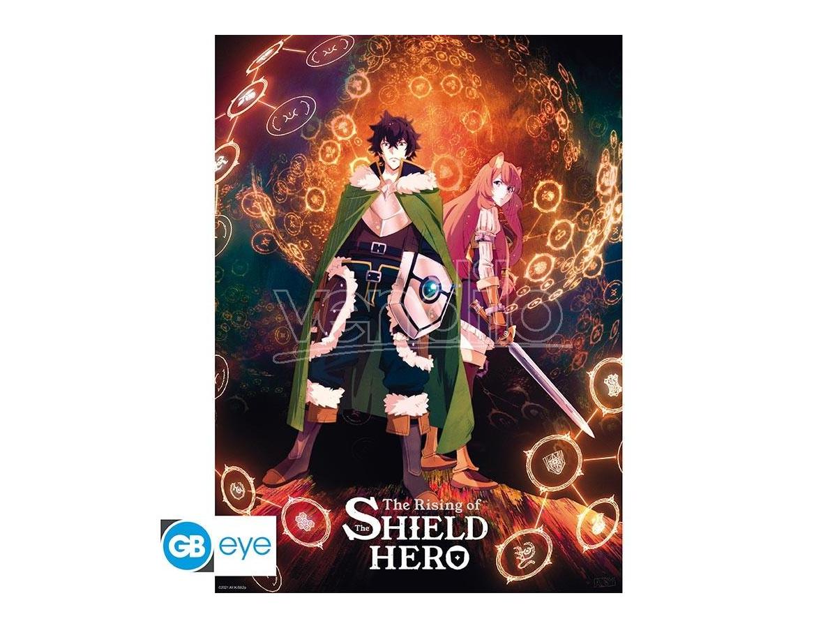 Abystyle (THE SHIELD HERO) Set 2 Chibi Poster: "Group & Duo" (52x38) Gb Eye
