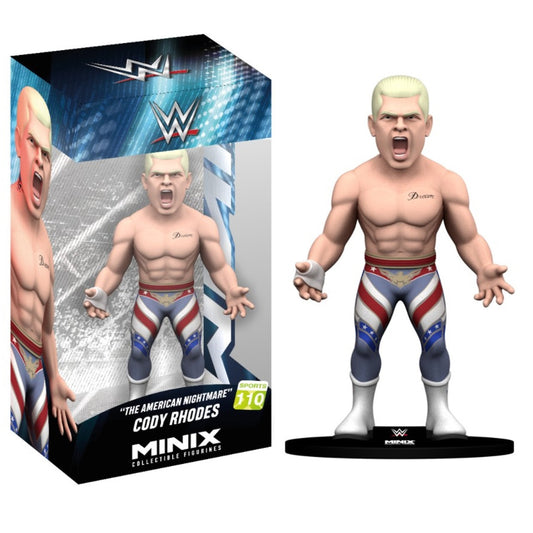 Minix WWE Cody Rhodes (Sports 110) Figure Wrestling PVC 12Cm