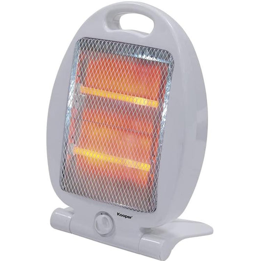 Kooper Thermo | Stufa Elettrica Al Quarzo A 2 Elementi 400/800W Stufetta Alogena