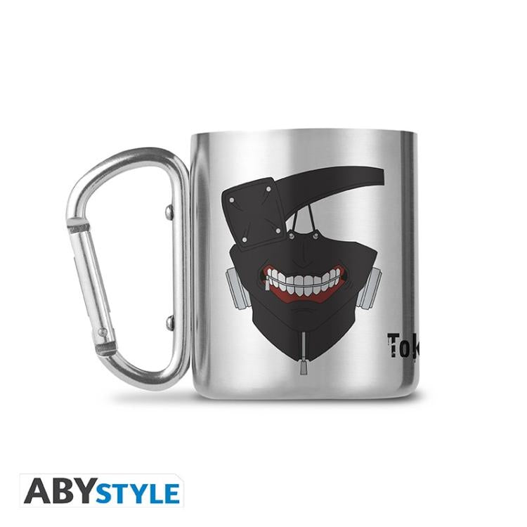 ABYSTYLE TAZZA METALLO TOKYO GHOUL "MASK" KEN KANEKI MUG BICCHIERE GANCIO 320ML