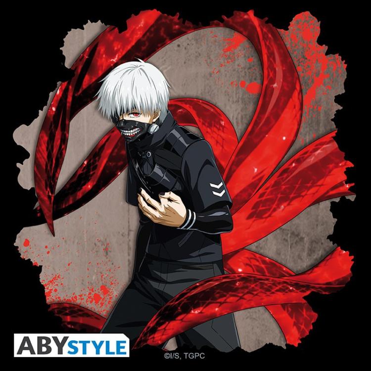 ABYSTYLE TOKYO GHOUL BORSA TRACOLLA "KEN KANEKI" MARSUPIO BORSELLO VINILE GANCIO