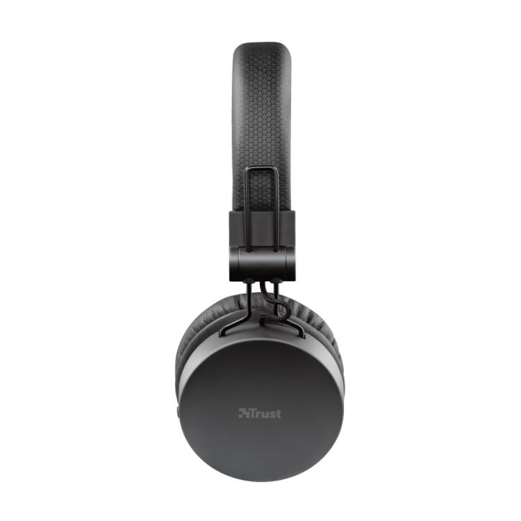 Trust Tones Cuffie Bluetooth Senza Fili Wireless Pieghevoli Smartphone Pc Nera