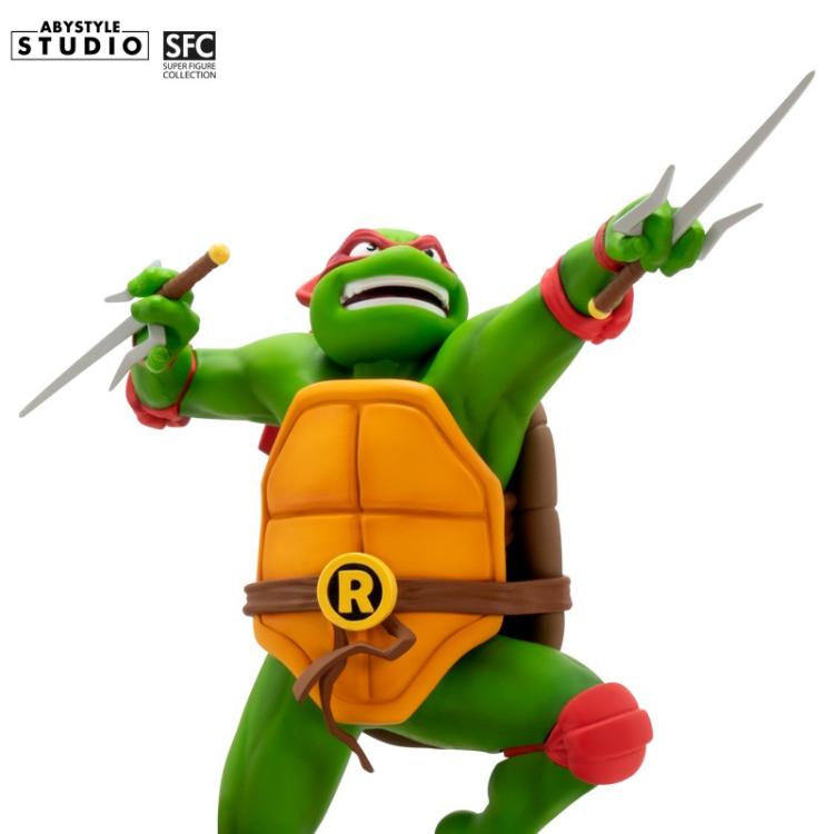 ABYSTYLE - SFC TEENAGE MUTANT NINJA TURTLES 96 RAFFAELLO FIGURE TARTARUGHE 21cm