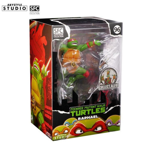 ABYSTYLE - SFC TEENAGE MUTANT NINJA TURTLES 96 RAFFAELLO FIGURE TARTARUGHE 21cm