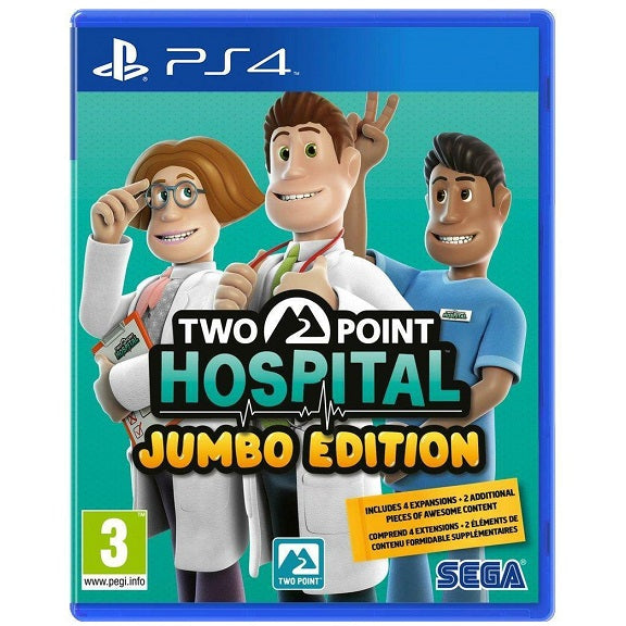 Two Point Hospital Jumbo Edition Ps4 Videogioco Italiano Gioco Playstation 4 Ps5