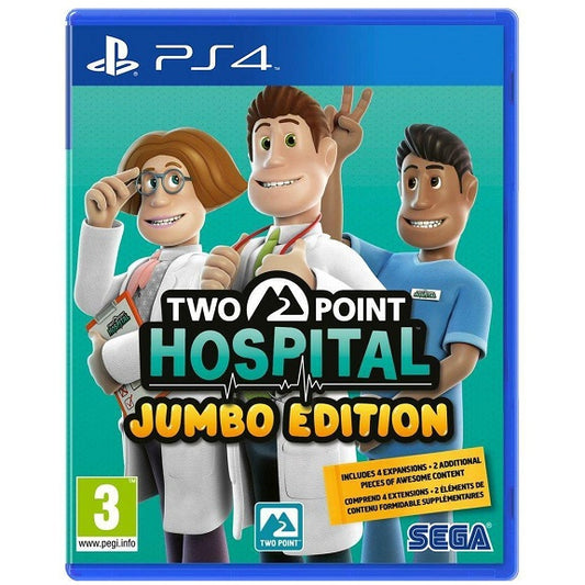 Two Point Hospital Jumbo Edition Ps4 Videogioco Italiano Gioco Playstation 4 Ps5