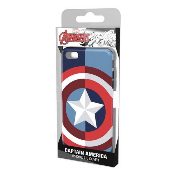 Tribe Iphone 7/8 Cover Hood Case Captain America Marvel Avengers Custodia