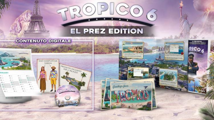 Tropico 6 El Prez Edition Ps4 Videogioco Italiano Gioco Eu Play Station 4 Nuovo
