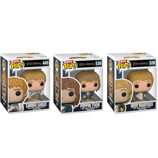 Funko Bitty Pop! Il Signore Degli Anelli Samwisw Gamgee/Pippin Took/Merry Figure