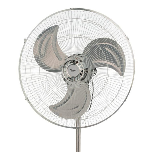 Ventilatore Colonna Piantana Acciaio 60W 52Cm Oscillante 3 Velocita Regolabile