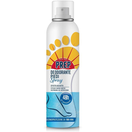 Prep - Spray Deodorante Piedi Antiodore Lunga Durata Effetto Asciutto 150 Ml
