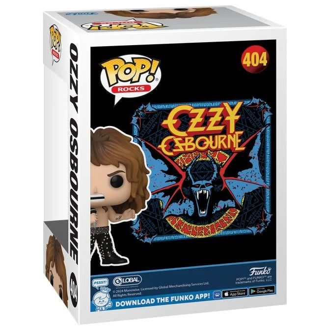 Funko Pop ! Rocks Ozzy Osbourne - (404) Ozzy Osbourne Shirtless (1989'S)