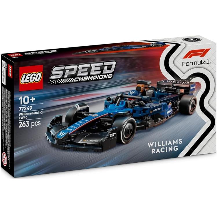 Lego Speed Champions F1 Williams Racing Fw46 77249 Modellino Auto Formula 1 263P
