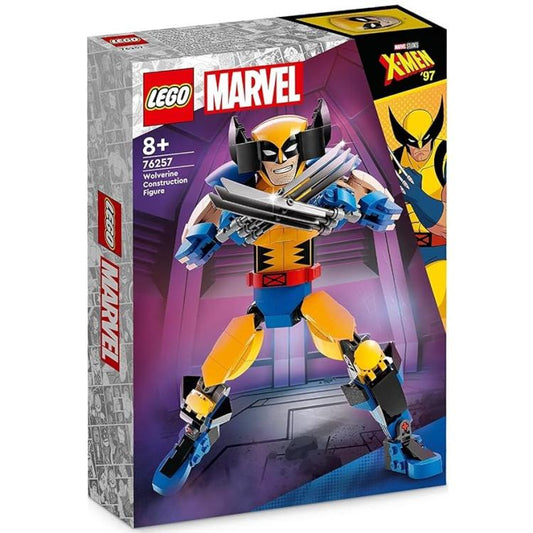 Lego Marvel X-Men 97" Pergonaggio Costruibile Di Wolverine 76257 Figure 8+ 327Pz