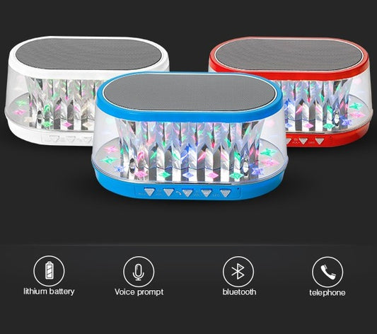 CASSA PORTATILE CON RADIO FM SD USB BLUETOOTH MP3 SMARTPHONE SPEAKER LED WS-1511