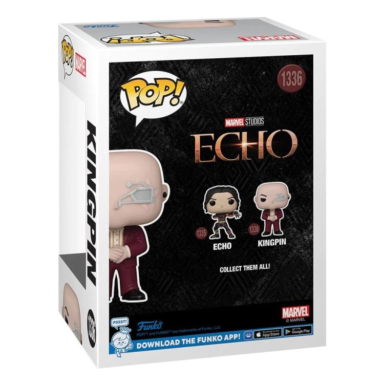 Funko Pop ! Marvel Echo - (1336) Kingpin Figure Wilson Grant Fisk 9Cm Disney+