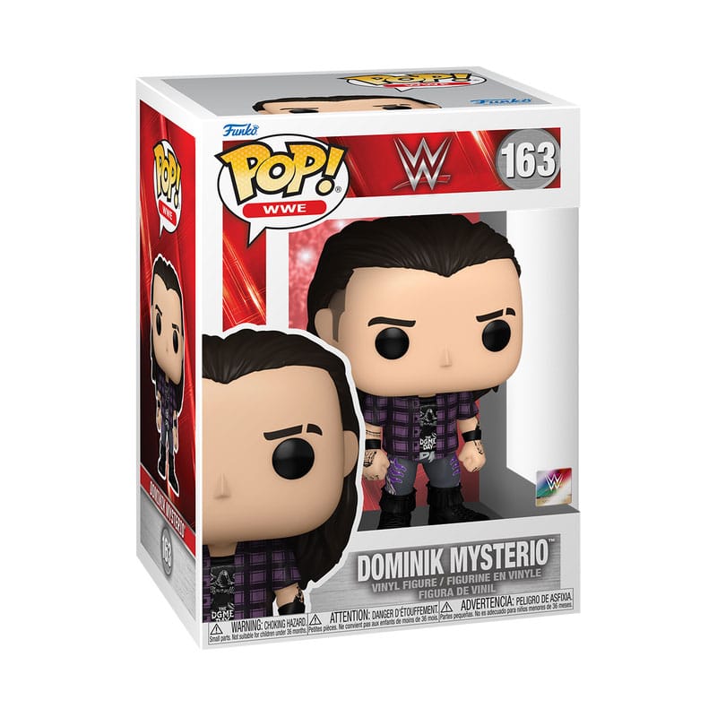 Funko Pop Wwe - (163) Dominik Mysterio Statuetta Wrestling Figure 9cm Rey