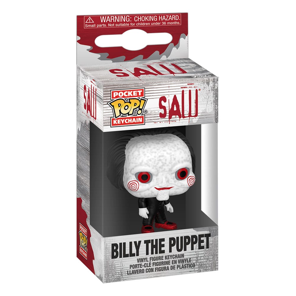 Funko Pop ! Keychain Saw L'Enigmista - Billy Novelty The Puppet Portachiavi