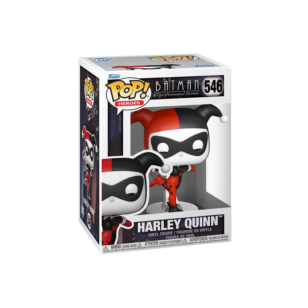 Funko Pop ! Heroes Batman - (546) Harley Quinn Figure Vinyl 9cm