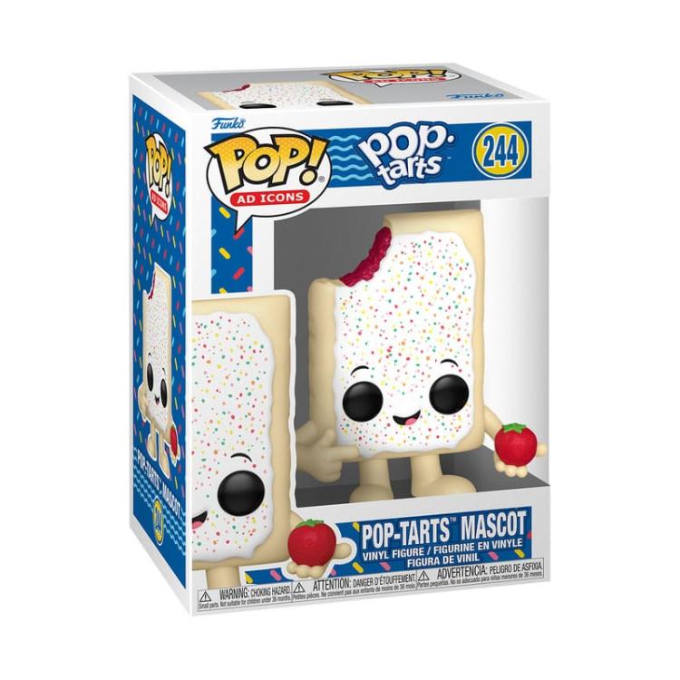 Funko Pop ! Ad Icons - Pop Tarts (244) - Pop Tarts Mascot Vinyl Figure 9Cm