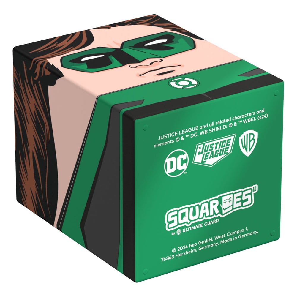 Squaroes Justice League JL006 (Green Lantern) Box Collezione Porta Mazzo Carte TCG Scatola