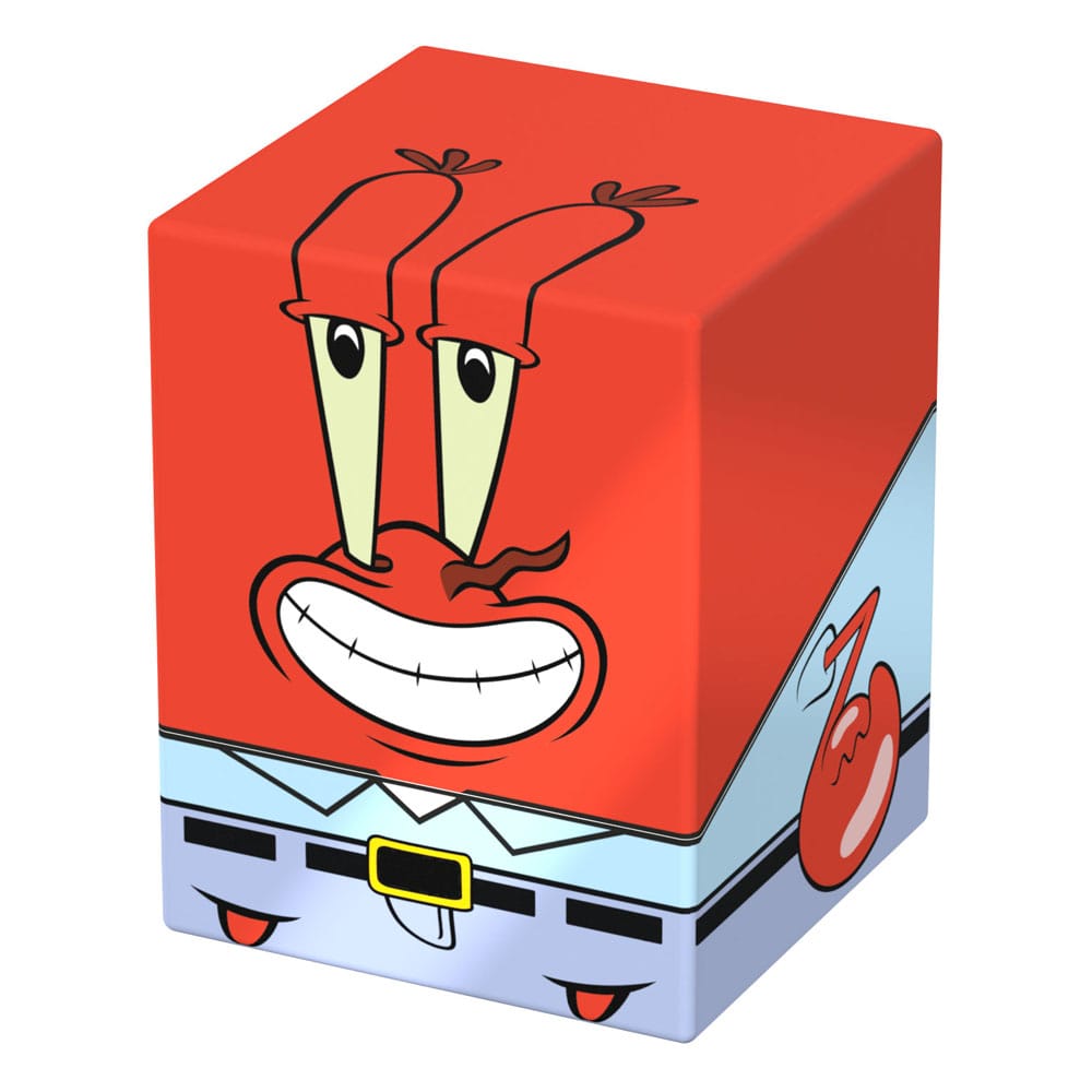 Squaroes Spongebob SB004 (Mr. Krabs) Box Collezione Scatola Porta Mazzo Carte TCG