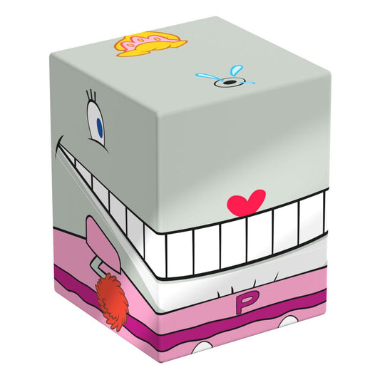 Squaroes Spongebob SB008 (Pearl) Box da Collezione Scatola Porta Mazzo Carte TCG